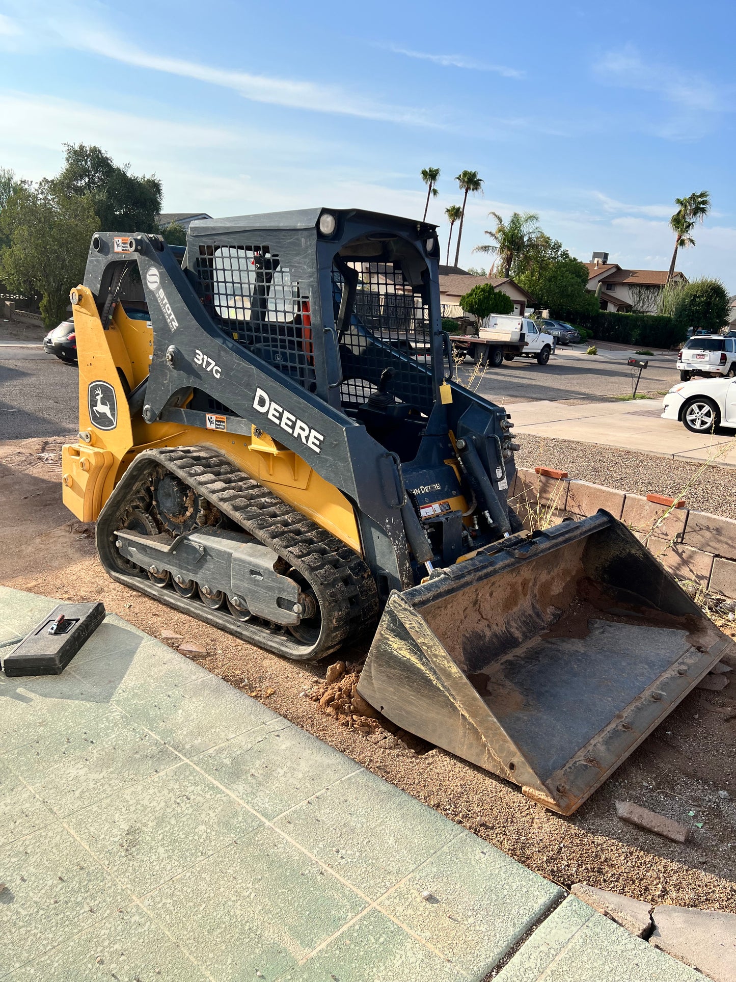 John Deere 317G Track Loader